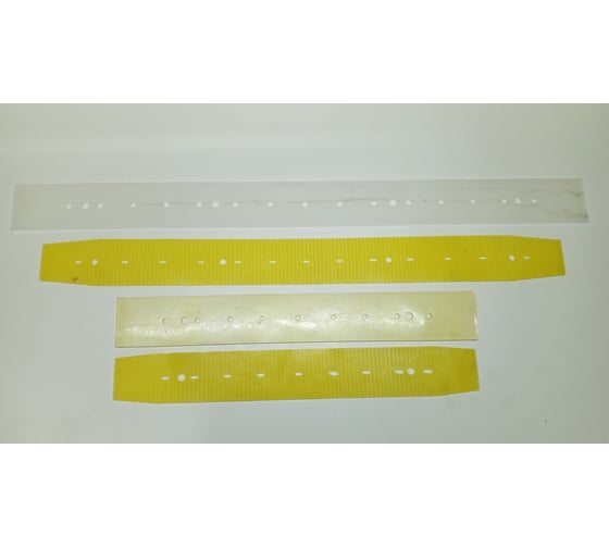 Скребок Hefter Convert 82/ Hefter Turnado 82, 4-4, PU-PU, ребр, 2 шт, комплект ACGM X2423620 1