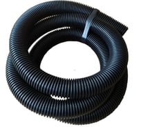Шланг для пылесоса антистатический чёрный 5 метров, 32 мм Dr.Electro VSM-A32мм-5м