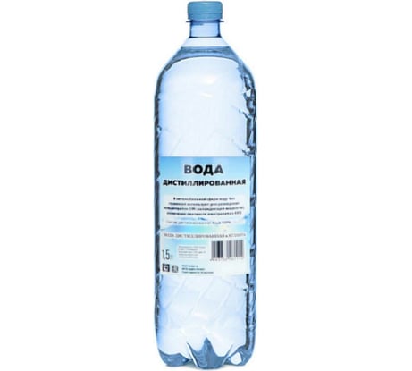 Вода дистиллированная 1.5 л Атлантида 625752