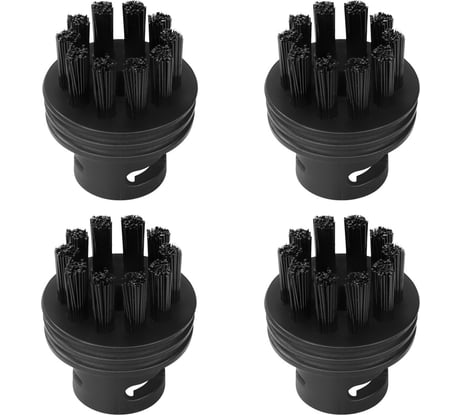 Набор аксессуаров для пароочистителя Round brush SET 4 шт BORT 93411560