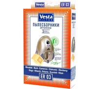 Мешки-пылесборники Vesta filter для пылесосов Bork, Polaris, Vitek, 5 шт ER03