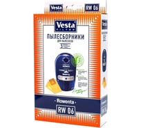 Мешки-пылесборники Vesta filter для пылесосов Rowenta, 5 шт +1 фильтр RW06