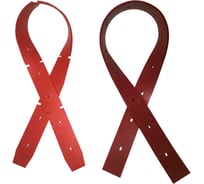 Комплект резиновых скребков для поломоечной машины Tennant Т7 Азбука Уборки 390923/390922