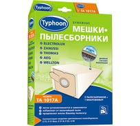 Бумажные мешки-пылесборники TA 1017A 5 шт с микрофильтром ТАЙФУН 391930