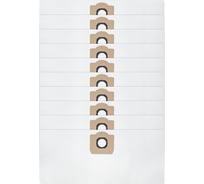 Мешки для Karcher WD 3 Premium, MV 3, SE 4001, Karcher WD 1s, NT 20/1, до 20л, 10шт ROCKSTAR K2(10)