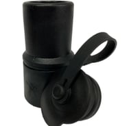 Коннектор шланг-насадка с крышкой для пылесоса TEX Super Flex PVC-38 Black УФ-01018846