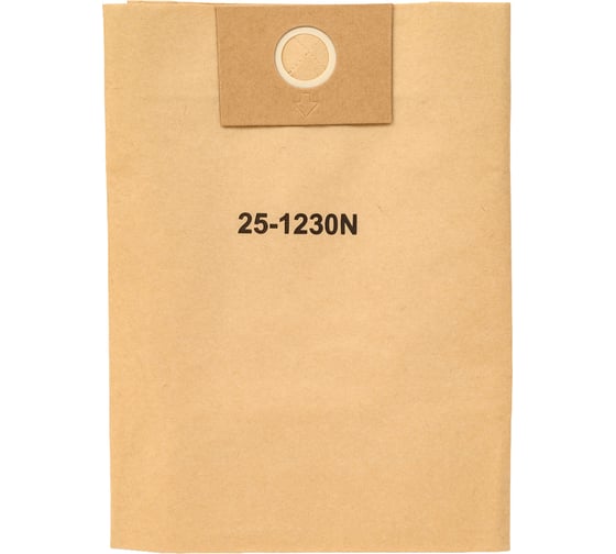 Фильтр-мешок бумажный 3 шт для пылесосов ECOMAX 25-1230N