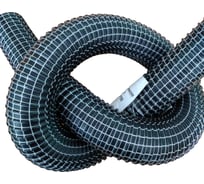 Шланг для промышленного пылесоса Super Flex PVC-51/15 Black (51 мм; 15 м) TEX УФ-00035432