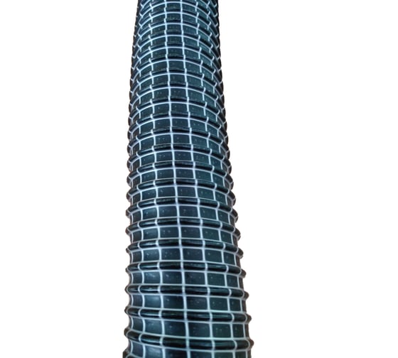 Шланг для промышленного пылесоса Super Flex PVC-51/15 Black (51 мм; 15 м) TEX УФ-00035432
