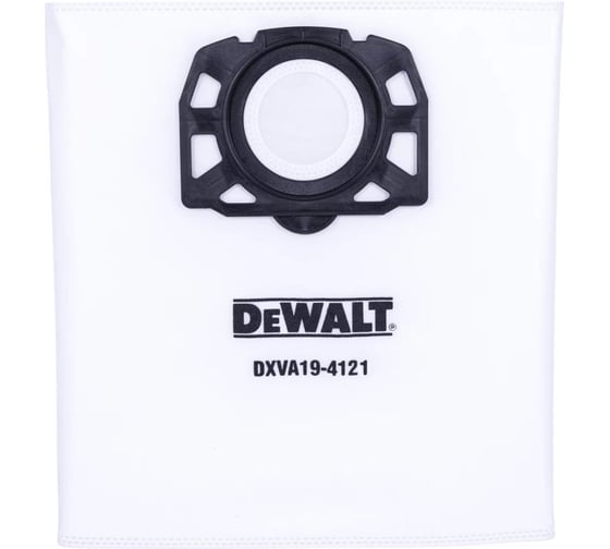 Мешок для пылесоса Dewalt DXVA19-4120, текстильный, для моделей 23-38 л, 3 шт DXVA19-4121