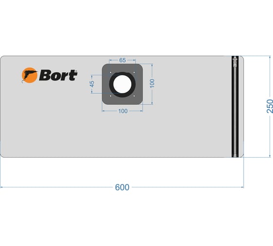 Мешок многоразовый для пылесоса BB-15M BORT 93410204