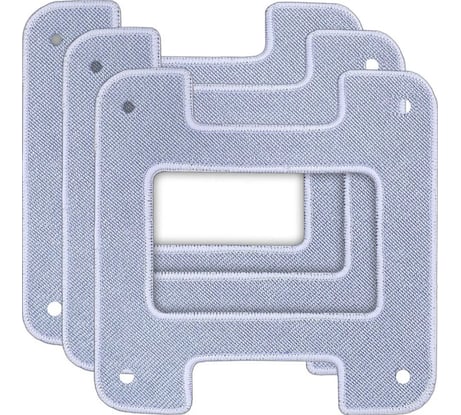 Чистящие салфетки HOBOT 2S серые, 3 шт в упаковке HB200P8002