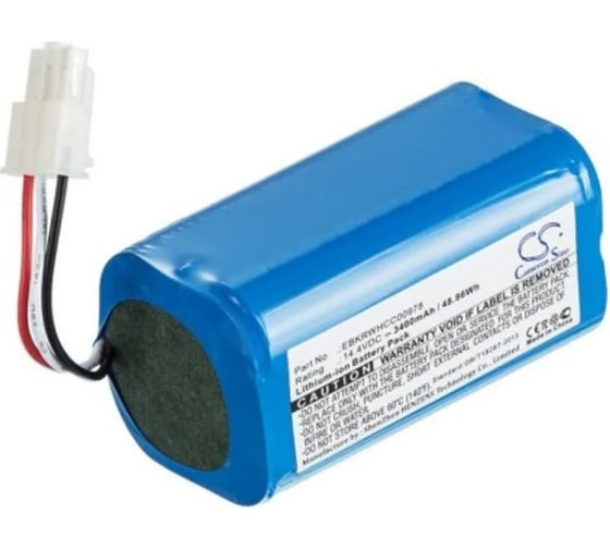 Аккумулятор (14.4 В; 3.4 Ач; Li-Ion) для iClebo Arte, Pop, Smart Pitatel VCB-047-iCL14-34L 1