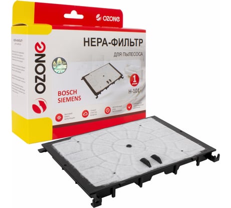 Фильтр предмоторный синтетический для пылесоса OZONE H-101