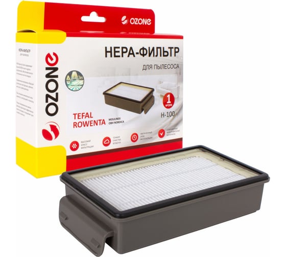 HEPA-фильтр синтетический для пылесоса OZONE H-100 1