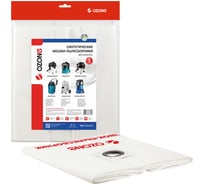 Мешки-пылесборники синтетические для пылесоса (3 шт; пластиковый фланец) OZONE MXT-3111/3