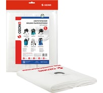 Мешки-пылесборники синтетические для пылесоса (5 шт; пластиковый фланец) OZONE MXT-3111/5