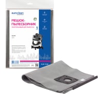 Мешок-пылесборник многоразовый с пластиковым зажимом EUROCLEAN professional для пылесоса EURO Clean EUR-7238