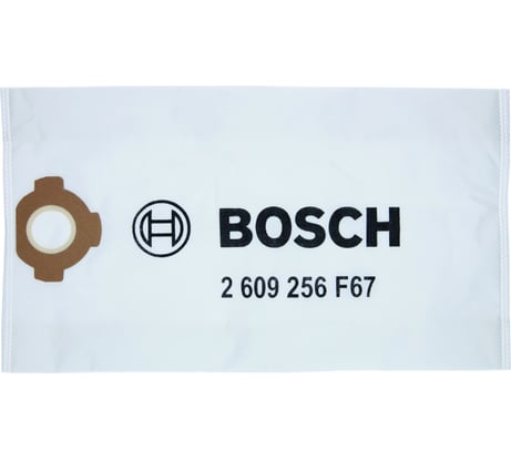Мешок флисовый для пыли 4 шт для VAC 18V-8 Bosch 2609256F67