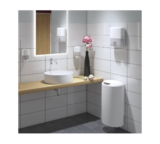 Крышка контейнера для мусора TORK Система B1 Elevation 50 л, белая 603022