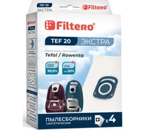 Мешки для пылесоса TEF 20 (4) Экстра 4 шт FILTERO 05864
