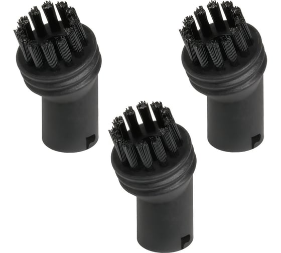 Насадка для пароочистителя Nylon brush SET 3 шт BORT 93413069 1