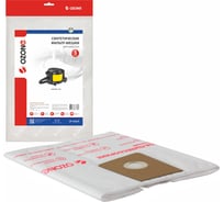 Мешок-пылесборник clean pro синтетический 3 шт. (до 12 л) OZONE CP-216/3