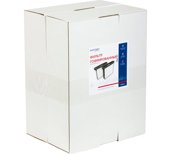 Фильтр складчатый из полиэстера 2 шт. для пылесоса Bosch GAS-50 EURO Clean EUR BGSM-50
