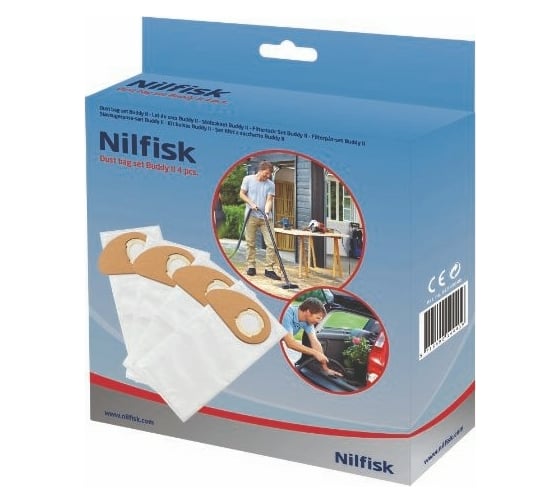 Мешок-пылесборник (4 шт.) на BUDDY II Nilfisk 81943048