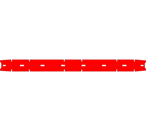 Скребок Nilfisk BR 755, 4, SR, передний ACGM X5838194 1