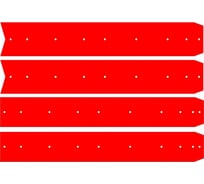 Скребок Nilfisk BR 855, 5, SR, боковой, 4 шт ACGM 56383488 X9075583