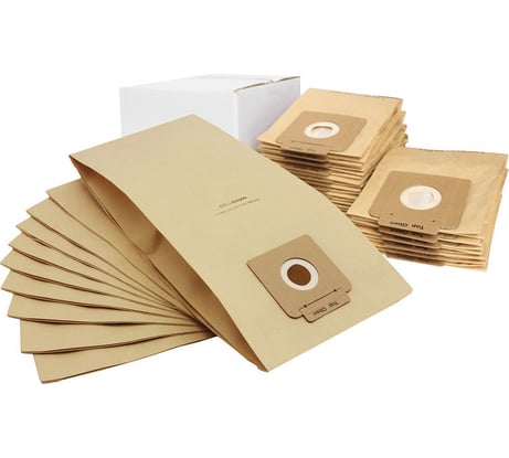 Мешки-пылесборники бумажные для пылесосов KARCHER T 15/1, T 17/1 (200 шт.) AIR Paper PK-212/200