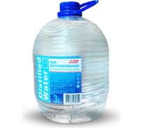 Вода дистиллированная Distilled water 3 л ПЭТ канистра tekom 4607066980350