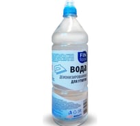 Вода для утюгов, цветок хлопка, 1 л, ПЭТ бутылка FinTippa 4607066981166