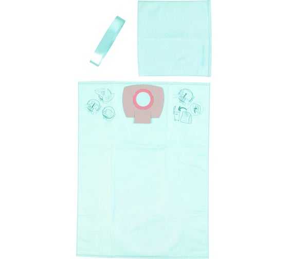 Мешки для влажной уборки для AS 250 ECP (25 л; 4 мешка; 1 фильтр) Milwaukee 4932352306 1