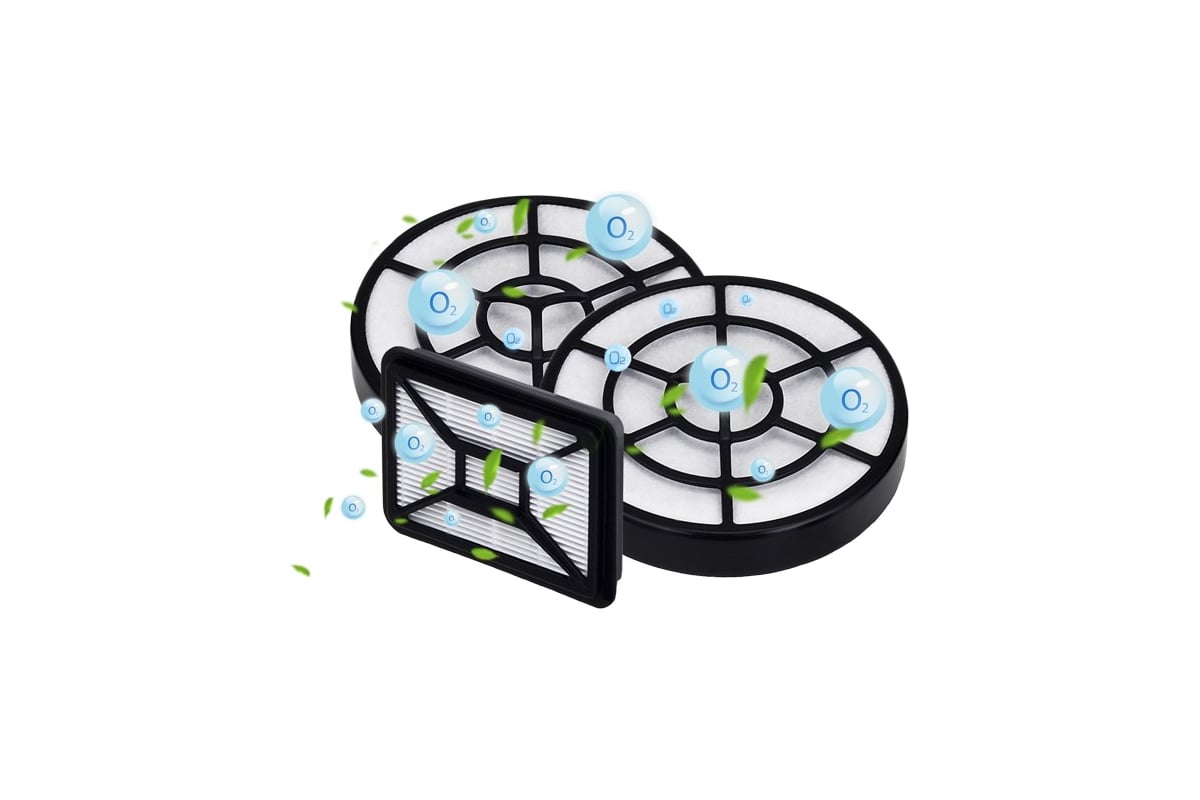 Набор фильтров для пылесосов CT-2524-A (1HEPA + 2 фильтра) Centek CT ...