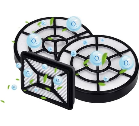 Набор фильтров для пылесосов CT-2524-A (1HEPA + 2 фильтра) Centek CT-2524-A