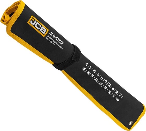 Органайзер JCB тканевый для набора ключей 18пр. JCB-5181P-P(57165)