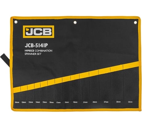 Органайзер JCB тканевый для набора ключей 14пр. JCB-5141P-P(57161)
