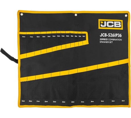 Органайзер JCB тканевый для набора ключей 25пр. JCB-5261P36-P(57168)