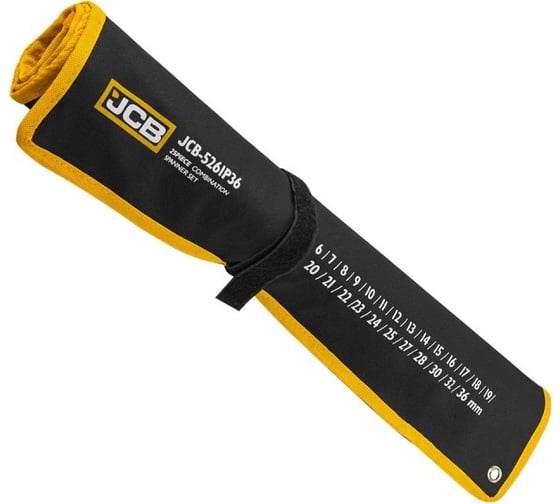 Органайзер JCB тканевый для набора ключей 25пр. JCB-5261P36-P(57168)