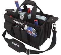 Сумка для инструментов WORKPRO с трубчатой стальной ручкой (15") 390220290 WP281006