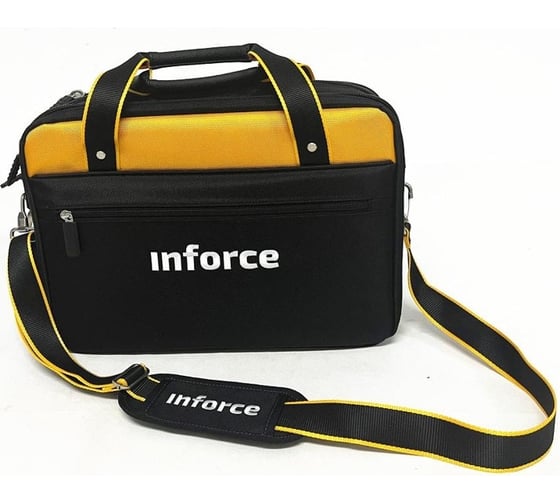 Сумка для инструмента и ноутбука с наплечным ремнем 23 кармана Inforce 11-25-15
