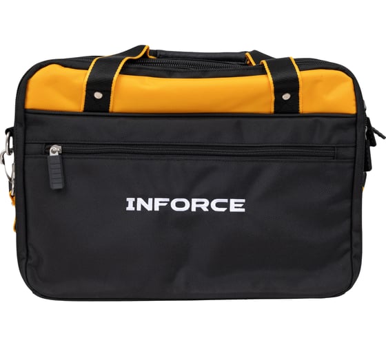 Сумка для инструмента и ноутбука с наплечным ремнем 23 кармана Inforce 11-25-15