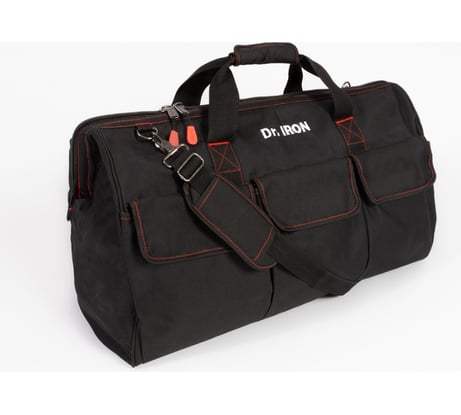Сумка для инструмента с ремнем Dr. IRON 650x260x380 мм DR1039