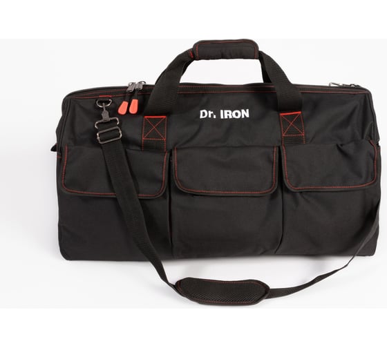 Сумка для инструмента с ремнем Dr. IRON 650x260x380 мм DR1039