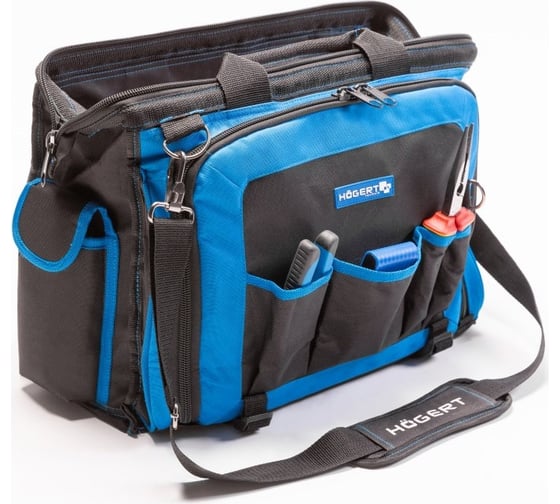 Сумка электрика HOEGERT TECHNIK heavy duty 23 кармана HT7G200