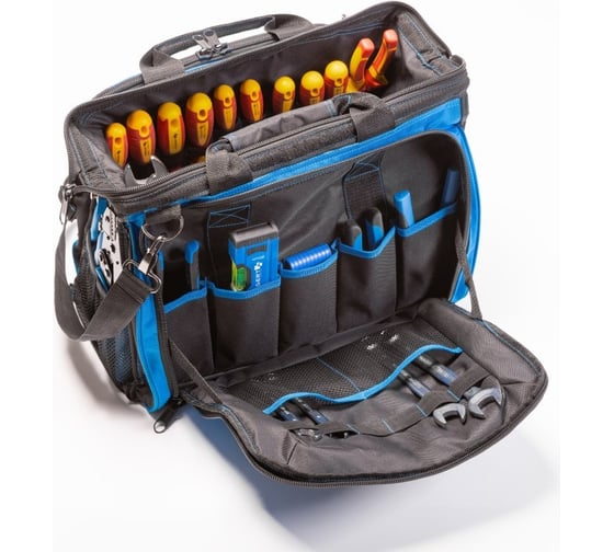 Сумка электрика HOEGERT TECHNIK heavy duty 23 кармана HT7G200