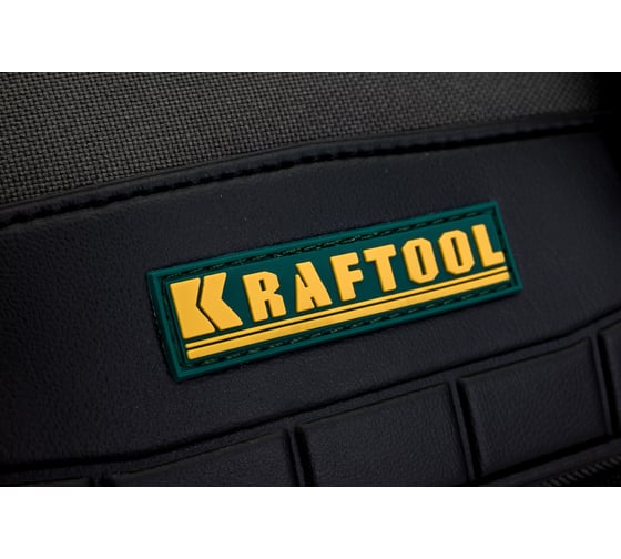 Инструментальная сумка Kraftool INDUSTRIE жесткое пластиковое дно, 20 карманов, длина 45см 38740-18