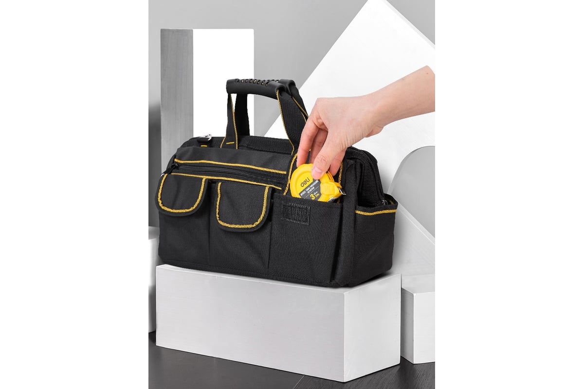 Сумка для инструментов Deli DL430218 420x200x270мм (15 карманов ...